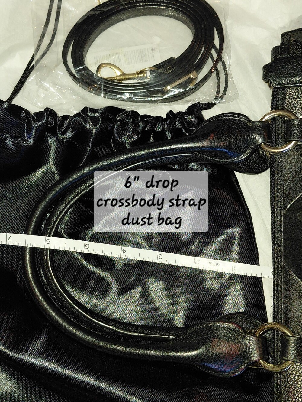 NEW Coach Authenic CROSBY PATCHWORK leather/suede Xbody/satchel Msrp $535 - Picture 8 of 14